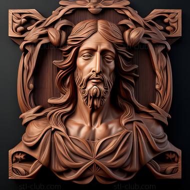 3D model st jesus (STL)